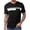 Black, variant on Lmnyox Short Sleeve Summer T Shirt for Men Vintage Fashion Crew Neck Tee Business Casual Tops with Pocket