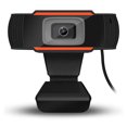 thumbnail image 4 of Coofit Caméra Web 480P pour Ordinateur PC de Bureau Rotative USB 2.0 avec Microphone pour Skype Android TV, 4 of 12