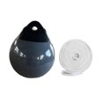 thumbnail image 4 of Almencla Boat Buoy Ball Multipurpose Round Anchor Buoy for Docking Marking Small Boat White Rope, 4 of 8