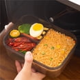 thumbnail image 5 of EGNMCR Contenants de Rangement, Rangement et Organisation de Cuisine Boîte à Lunch Compartimentée Isolée et Étanche Portable pour Étudiants et Travailleurs de Bureau Pouvant Aller au Micro-Ondes Boîtes à Lunch, 5 of 5
