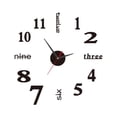 thumbnail image 2 of Chmadoxn Comfortable And DIY Wall Clock Without Punching, Personalized Living Room, Bedroom Clock, Silent Digital Clock, Decorative Wall Sticker Clock wall clock, 2 of 2