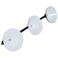 thumbnail image 3 of Lampe de billard à 3 abat-jours de Hathaway - noire, 3 of 4