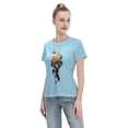 thumbnail image 4 of Women's Basic Short Sleeve T-Shirt Demon Slayer, 4 of 6