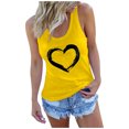 thumbnail image 2 of EGNMCR Camisoles pour Femmes Débardeur Sans Manches à Encolure Ronde Mode Confortable Décontracté Gilet Imprimé Hauts Blouse, 2 of 6