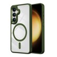 thumbnail image 1 of [PST] Samsung Galaxy S24 FE Étui, Étui Arrière Hybride Rigide Transparente en PC avec MagSafe Magnétique Compatible, 1 of 4