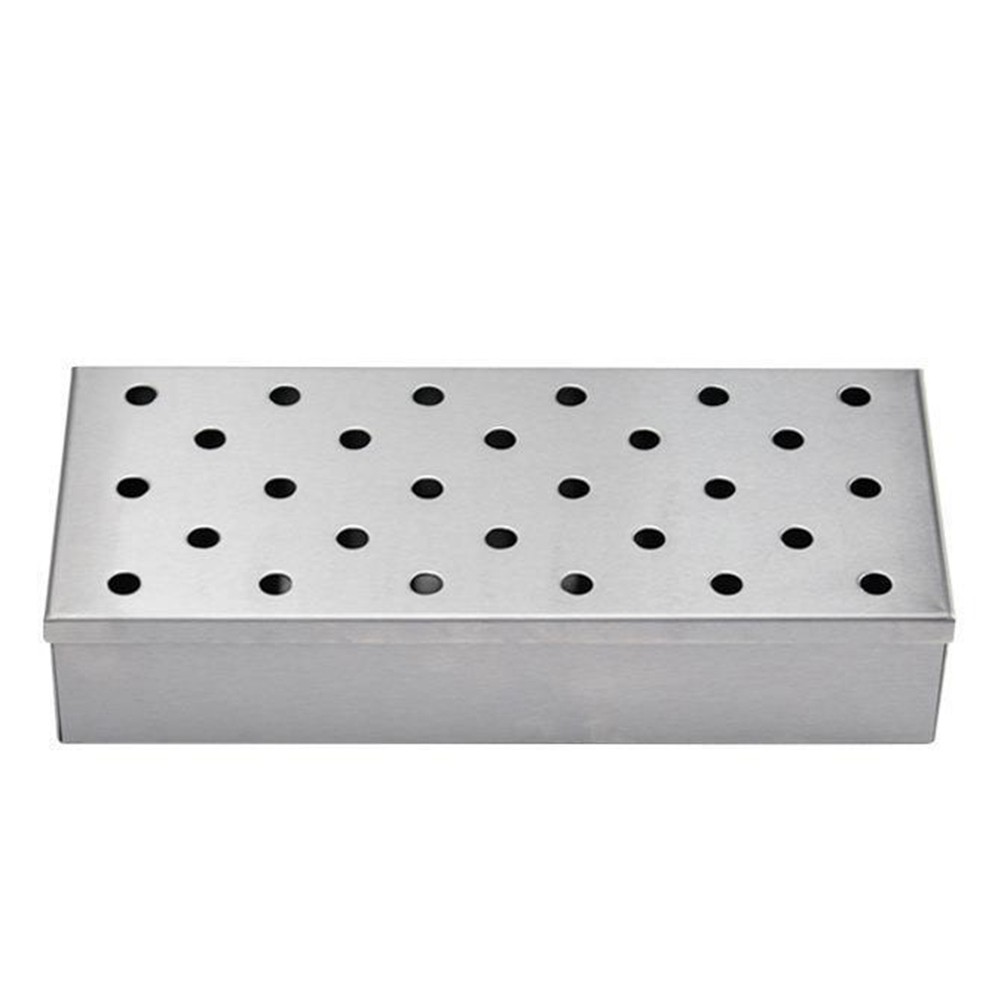 Stainless Steel Reusable Charcoal Box Outdoor BBQ Supplies Barbecue Steak Grill