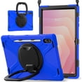 thumbnail image 1 of Samsung Galaxy Tab S11 Ultra2025 Modèle Étui de Protection, Support à 360 Degrés, Support pour Stylet S (Bleu), 1 of 9