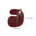 thumbnail image 2 of stanreset Finger Tab Recurve Bow Protective Accessory Practical Target Hand Wear-resistant Fingers Guard for Adults, 2 of 7