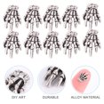 thumbnail image 4 of 10Pcs Nail Art Decals Alloy Skeleton Hand Drills Manicure DIY Decoration, 4 of 6