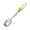 B, variant on Stainless Steel Spaghetti Spoon with Non Handle and Hanging Ring for Kitchen Use Heat and Durable Cooking Utensil