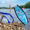 thumbnail image 4 of Aquatics Scuba Diving Adjustable Neoprene Replacement Snorkeling Swimming Hair Band Snorkel Head Strap , Blue Shell Pattern, 4 of 10