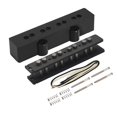 thumbnail image 3 of Bunblic Guitare Électrique Micro Basse Jazz Guitare Pièces Instruments de Musique Facile à Installer Bricolage 4 Cordes Pièces de Rechange Accessoires 95mm, 3 of 8