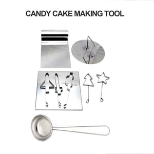Suncoda Storage Items, Stainless Steel Knife Candy Making Tool Set Suitable for Festival and Daily Use