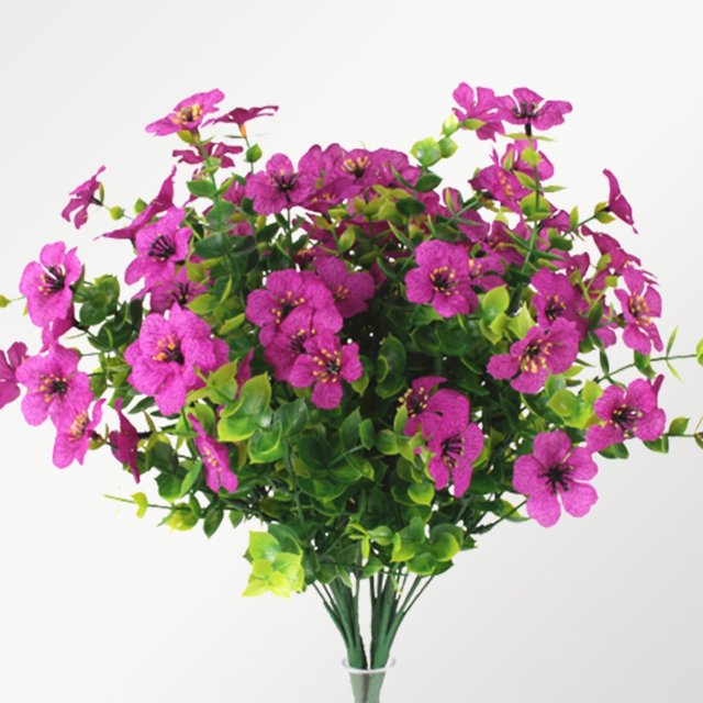 Imitation Blossom Decorative Flower Realistic Design Fake Flowers for Home Wedding Anniversary Party Decor