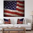thumbnail image 4 of Design Art - Grande Aquarelle Drapeau Américain, 4 of 5
