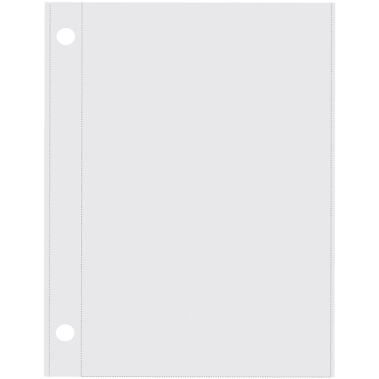Sn@p! Pocket Pages For 4"X6" Binders 10/Pkg-(1) 4"X6" Vertical Pocket