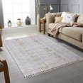 thumbnail image 1 of Casavani Natural Cotton Hand Woven Area Rugs, Blue 4x10 feet, 1 of 6