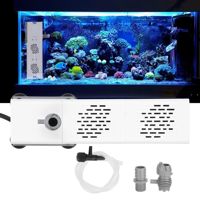 Aquarium Internal Filter, ZYN61 Ultra Silent Fish Tank Filter Large Capacity Submersible Aquarium Filter, Aquarium Power Filter for Tank Saltwater Freshwater Crystal Clear