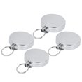 thumbnail image 3 of Porte-clés Anti-Perte, 5 cm Porte-Clés Tout en Métal Facile en Métal Anti-Vol Porte-Clés Rétractable Anti-Vol Valeur Exceptionnelle, 3 of 14