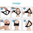 thumbnail image 2 of Qiilu Anti Snore Belt,Stop Snoring Chin Strap Anti Snore Belt Apnea Jaw Support Solution Sleep, 2 of 8