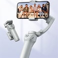 thumbnail image 1 of CEHVOM Clearance Sales!Intelligent Gimbal Smartphone Face Tracking Mobile Phone 3 Stabilizer with Light Tripod Stand for Sports Use, 1 of 9