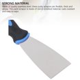 thumbnail image 4 of 3Pcs Stainless Steel Paint Scraper Set, Flexible Spackle Drywall Repair Tools,Easy Hanging, Remover Kit with Plastic Handle, for Putty, Painting, Plaster, 4 of 7