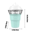 thumbnail image 3 of YHDSYY Big Sale! Small DIY Ice Cream Machine Home Originality Homemade Ice Cream Machine Automatic Stirring Yogurt Machine Clearance Sales Today Deals Prime, 3 of 6