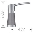 thumbnail image 2 of Artona Soap Dispenser - PVD Steel/Metallic Gray, 2 of 3