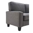 thumbnail image 4 of Serta Palisades 78" Sofa in Gray, 4 of 5