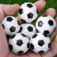 thumbnail image 4 of Shisuyan NUOLUX 6PCS 32mm Table Football Balls Black/White Ball, 4 of 8