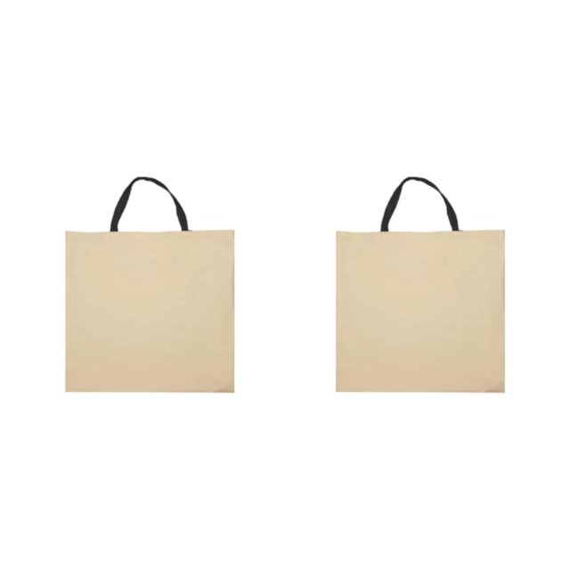 kurtrusly Convenient Chair Storage Bag for Effortless Beach Chair Transport Waterproof Khaki small 2Set