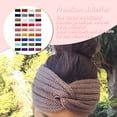 thumbnail image 2 of Bandeau d'Hiver pour Femmes Coupe-Vent Tricoté Accessoires de Coiffure pour Réchauffeurs Style Simple Décoration Accessoires de Coiffure pour Femmes Beige, 2 of 6