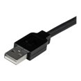 thumbnail image 3 of StarTech.com 25m USB 2.0 Active Extension Cable M/F - 25 meter USB A Male to USB A Female USB 2.0 Repeater / Extender Cable - Black - 80ft (USB2AAEXT25M) - USB extension cable - USB (F) to USB (M) - USB 2.0 - 82 ft - active - black - for P/N: SVA5H2NEUA, UUSBOTG, 3 of 3