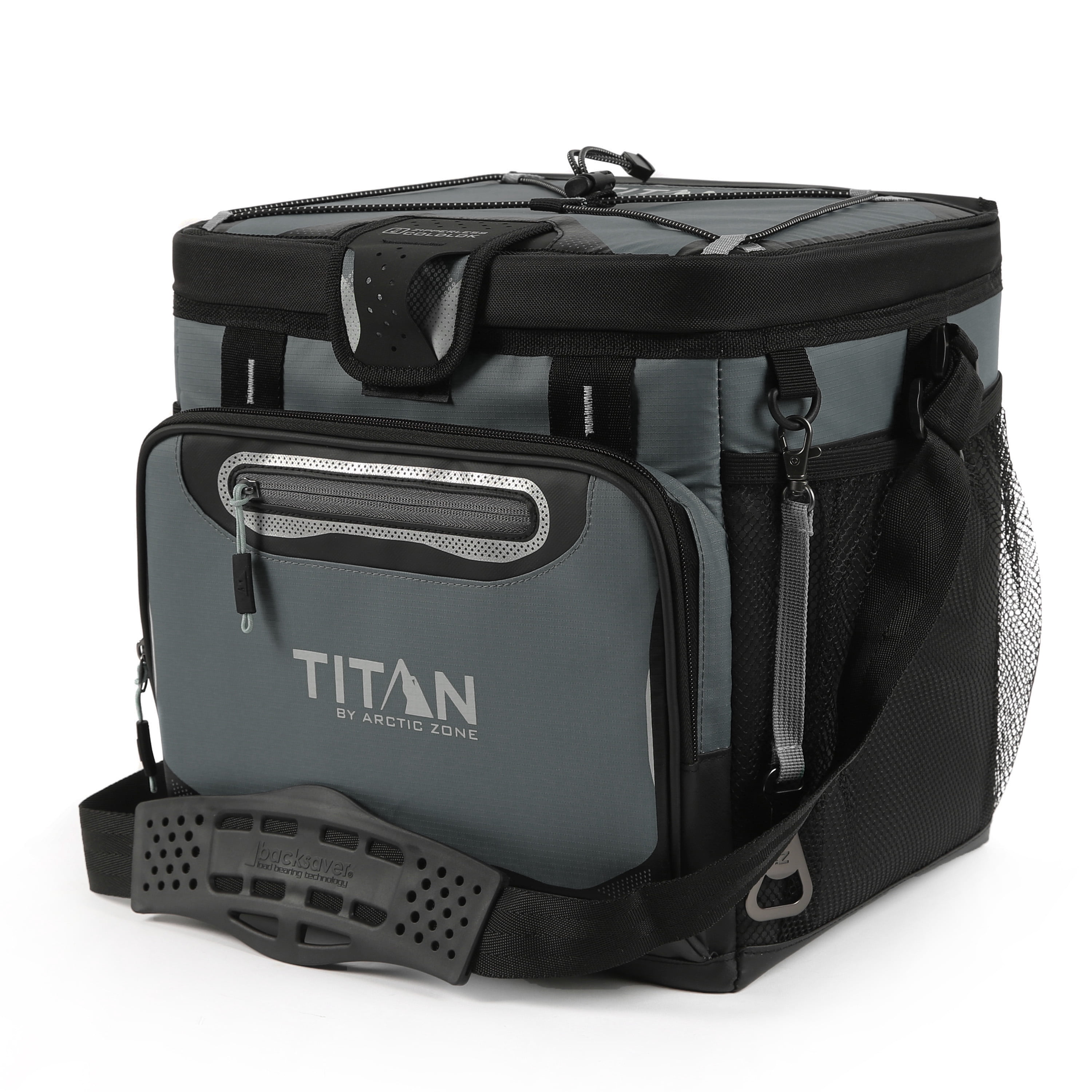 Titan by Arctic Zone  Zipperless Soft Cooler - Basalt Grey 24 Can/13 L Capacity