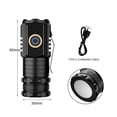 thumbnail image 3 of Boovnll Rechargeable Flashlights, Led Home Portable Small Mini Three-Eye Lamp Outdoor Strong Light Flashlight Rechargeable Super Bright Long-Range, Flashlights High Lumens, Flashlights, Flashlight, 3 of 9