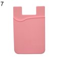 thumbnail image 2 of Essen Smart Silicone Mobile Phone Wallet Card Stick On Cash Credit Card Holder Pouch, 2 of 7