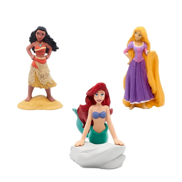 tonies Disney Princess Tonies Bundle – Ariel, Moana, Rapunzel (English)