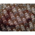 thumbnail image 4 of oneOone Silk Tabby Fabric Damask Ikat Print Fabric By The Yard 42 Inch Wide, 4 of 4