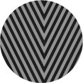thumbnail image 1 of Ahgly Company Tapis d'Intérieur Lavable en Machine Carré Transitionnel Gris Minuit, 3 Pieds Carré, 1 of 7