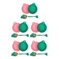 thumbnail image 3 of Langgg Sealed Preservation Cap With Convenient And Portable Canned Lid Easy To Clean Cute Practical green+spoon+pink 5Set, 3 of 6
