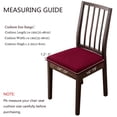 thumbnail image 3 of Riforla Seat Covers for Dining Room Chairs Covers Dining Chair Cover Kitchen Chair Covers Cushion F, 3 of 8
