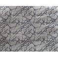 thumbnail image 4 of oneOone Georgette Viscose Indigo Blue Fabric Triangle Shape Geometric Craft Projects Decor Fabric Printed By The Yard 42 Inch Wide, 4 of 4