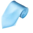 thumbnail image 1 of LSLJS Men‘s Fashion Slim Satin Tie In Solid Colour In Various Colours Gifts for Men, 1 of 2