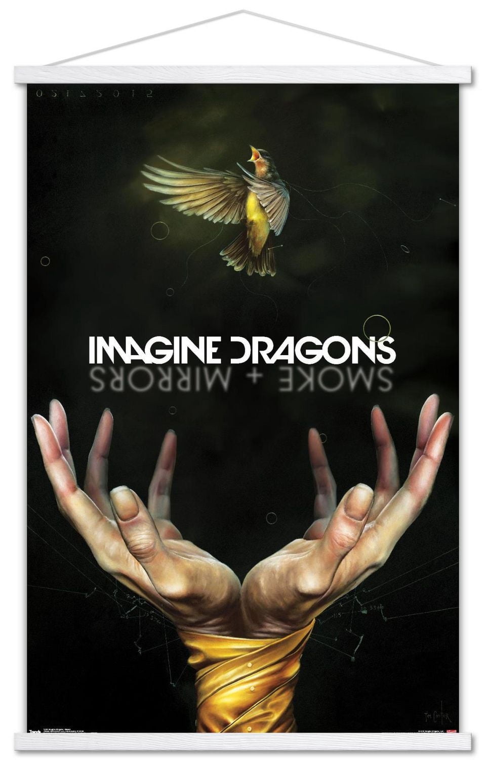 Imagine Dragons - Smoke Wall Poster, 22.375" x 34"