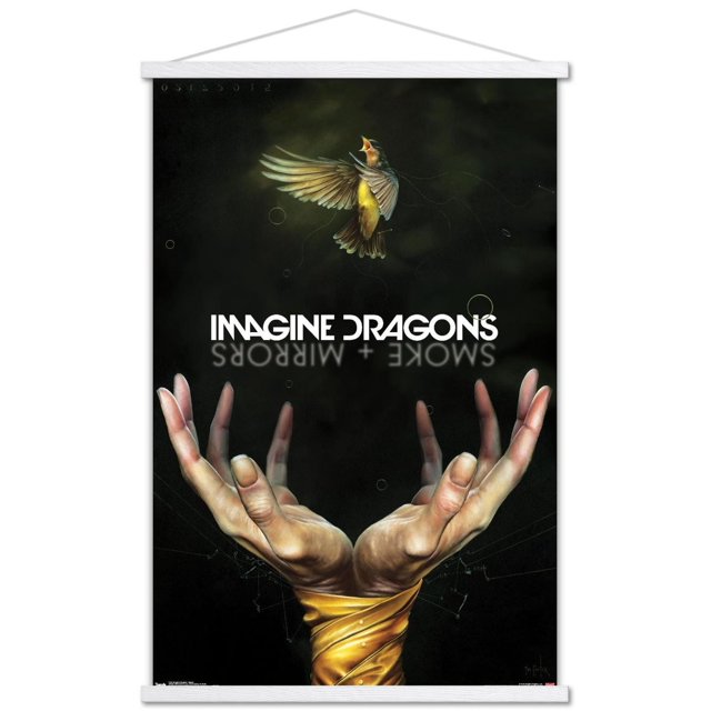 Imagine Dragons - Smoke Wall Poster, 22.375" x 34"