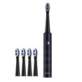 thumbnail image 2 of LSLJS Electric Toothbrush with 4 Brush Heads for Adults and Kids, IPX7, 6 Modes with 2 Minutes Built In Smart Timer, Electric, Electric Toothbrush, 2 of 8