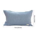 thumbnail image 3 of Mlkoz Pillow Cases , Housse de Coussin Résistante à l'Huile avec Sangles Non Mélangée Antidérapante Fixe et Protège contre la Chute Housse de Coussin Adaptée à Toutes Sortes de Coussins, Cadeaux pour Hommes, 3 of 6