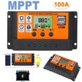 thumbnail image 2 of Lefu MPPT PWM Solar Charge Controller Solar Panel Battery Regulator Dual USB Port, 2 of 3