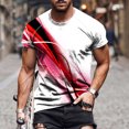 thumbnail image 1 of EGNMCR T-Shirts pour Hommes, Col Rond Décontracté, Impression Numérique 3D, Pull de Sport, Manches Courtes, Blouse, Cadeaux pour Hommes, 1 of 4