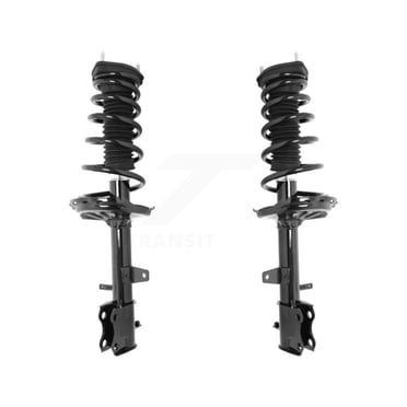 Transit Auto Rear Complete Suspension Shocks Strut and Coil Spring Mount Assemblies Kit for Car Toyota Highlander Venza Excludes Front Wheel Drive AWD - Left Right Side (Driver Passenger) K78A-100292